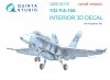 Quinta Studio QDS-32110 F/A-18A 3D-Printed & coloured Interior on decal paper (Academy) (Small version) 1/32